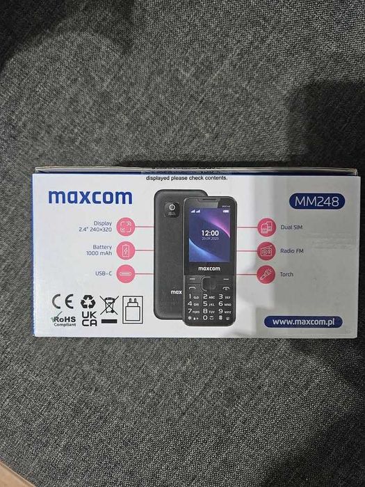 Telefon MaxCom - nou - pret fix 100 lei