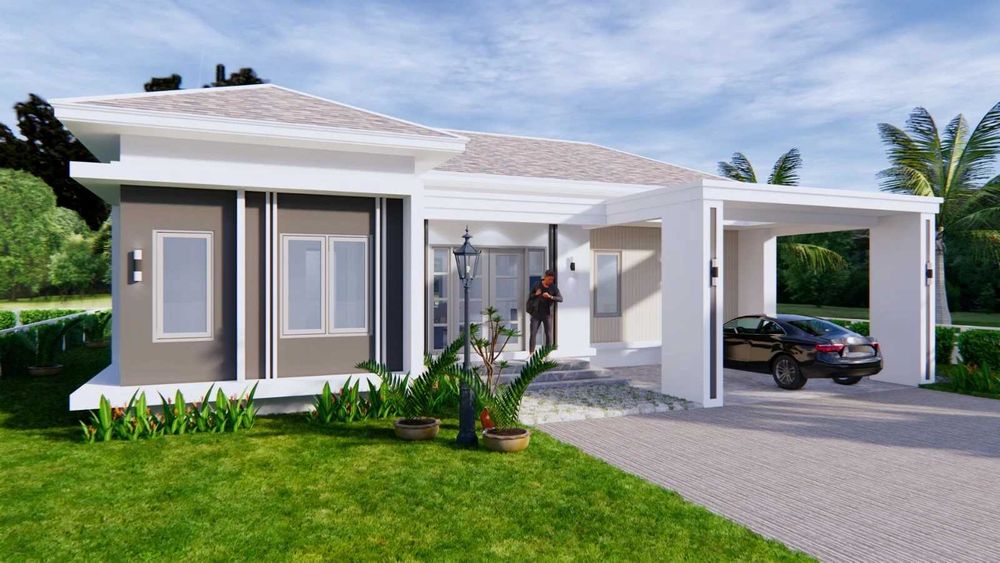 НА ИЗПЛАЩАНЕ - Луксозна сглобяема къща с 3 спални, 154 кв. м