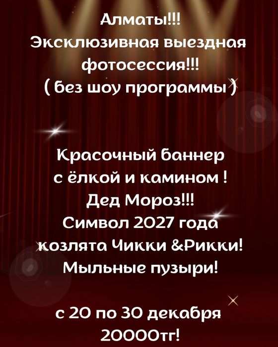 Дед мороз, программа, новый год, корпоратив