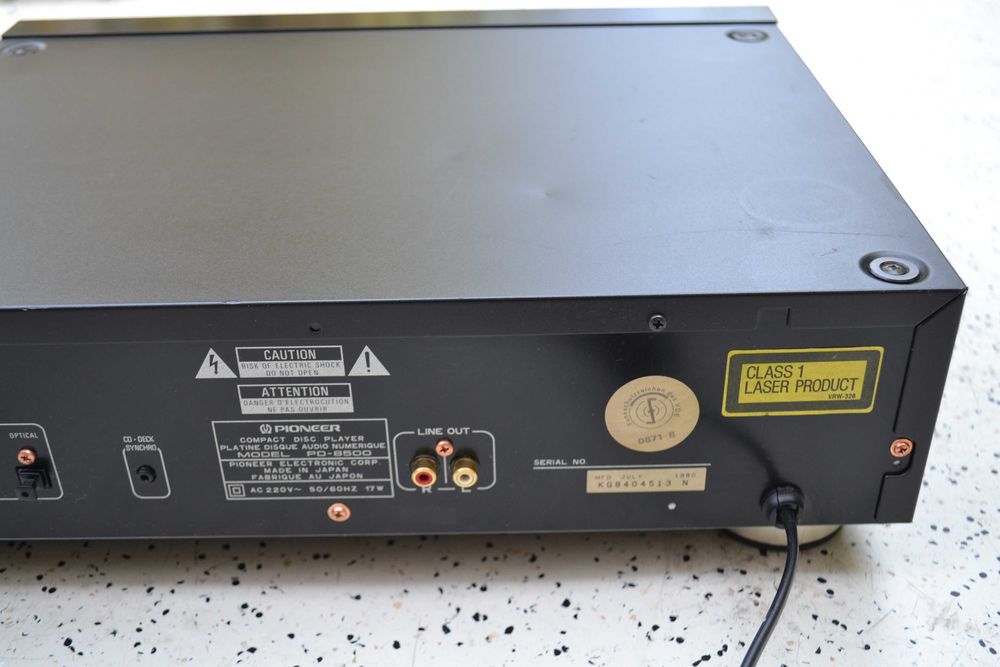 Cd player Pioneer PD 8500