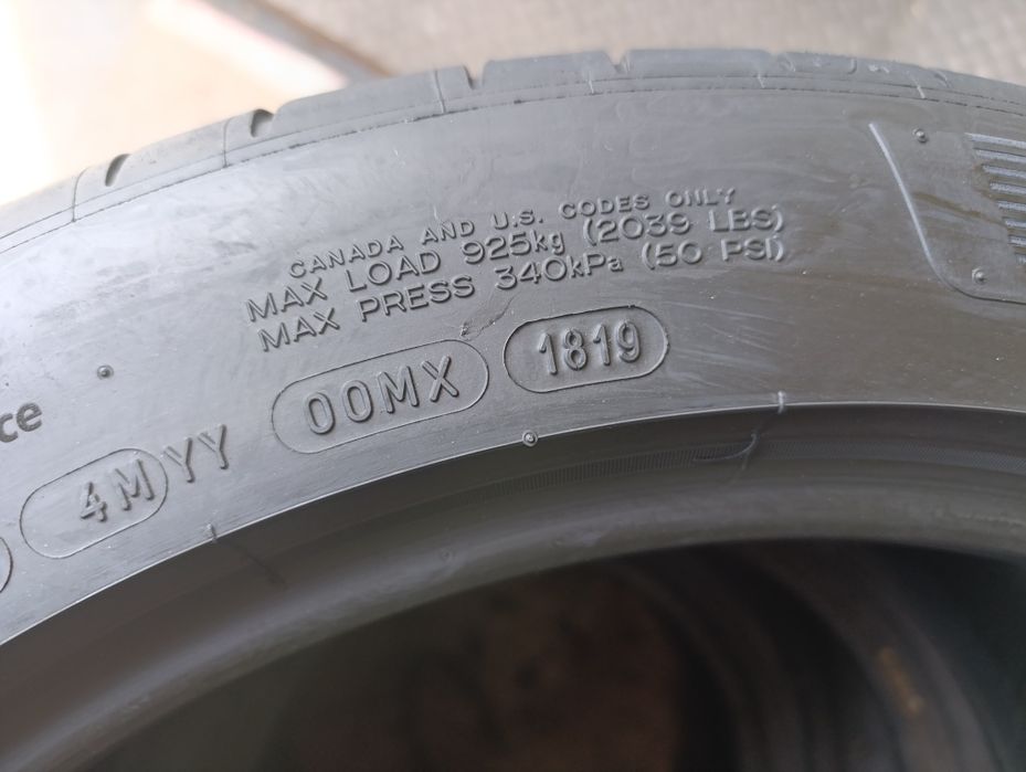 Anvelope de vara 275 40 19 Michelin