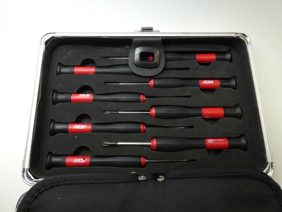 комплект инструменти за прецизна работа, ремонт на очила ADW-Германия