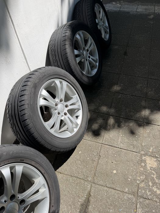 Джанти 16 5х112 +гуми Dunlop sp spotr