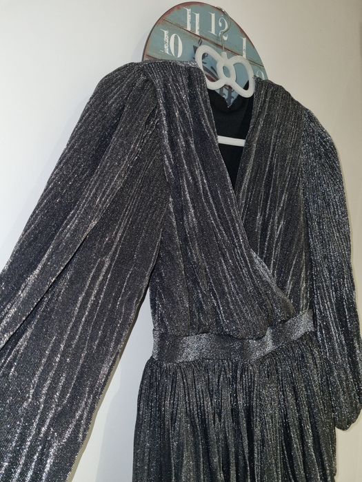 Rochie argintie ocazie