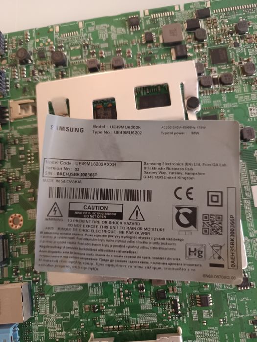 Placa de baza sursa smart tv samsung ue32j451daw si ue49mu6202k 2