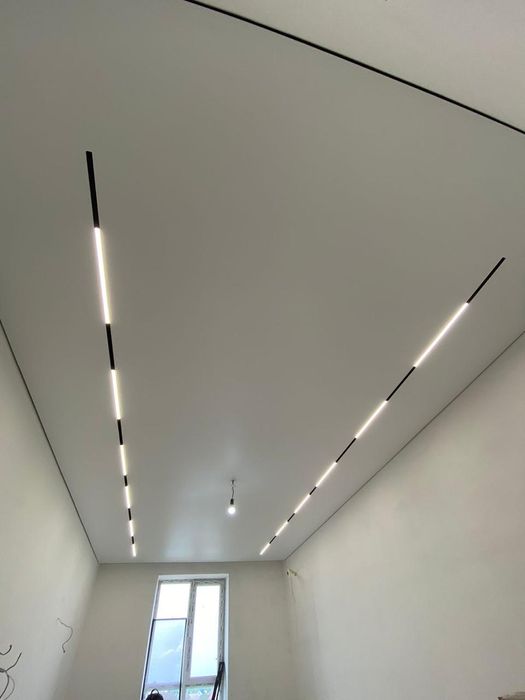 Натяжные потолки. Кермелі төбелер