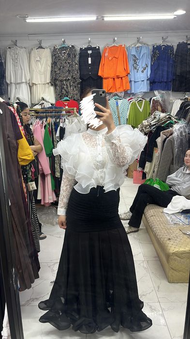 Блузка школьная на выпускной