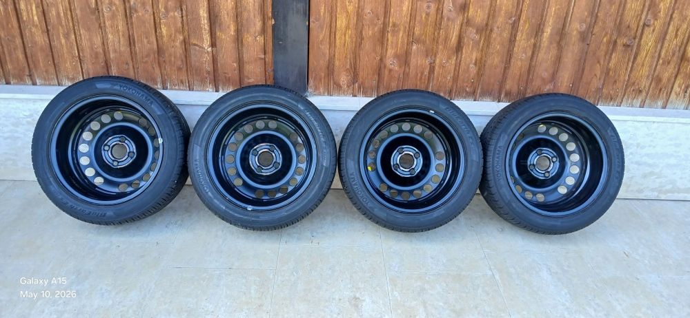 Anvelope 195 50 15 cu jante 4x100 R15