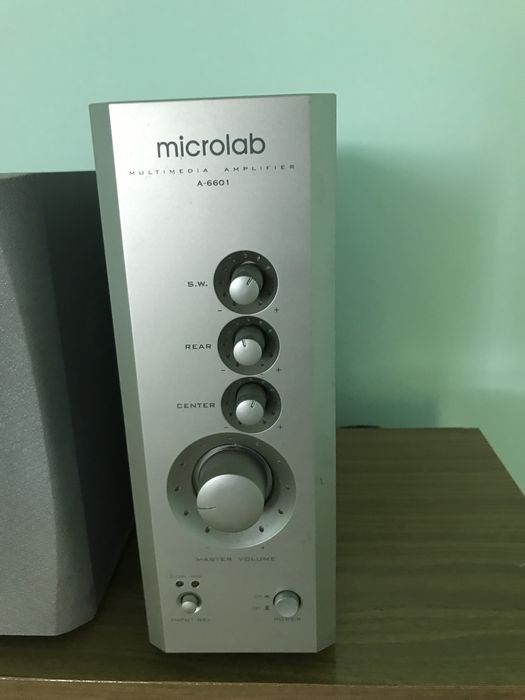 Продам санбуфер ,  аудио стстема microlab 5+1 (санбуфер +5 колонок )