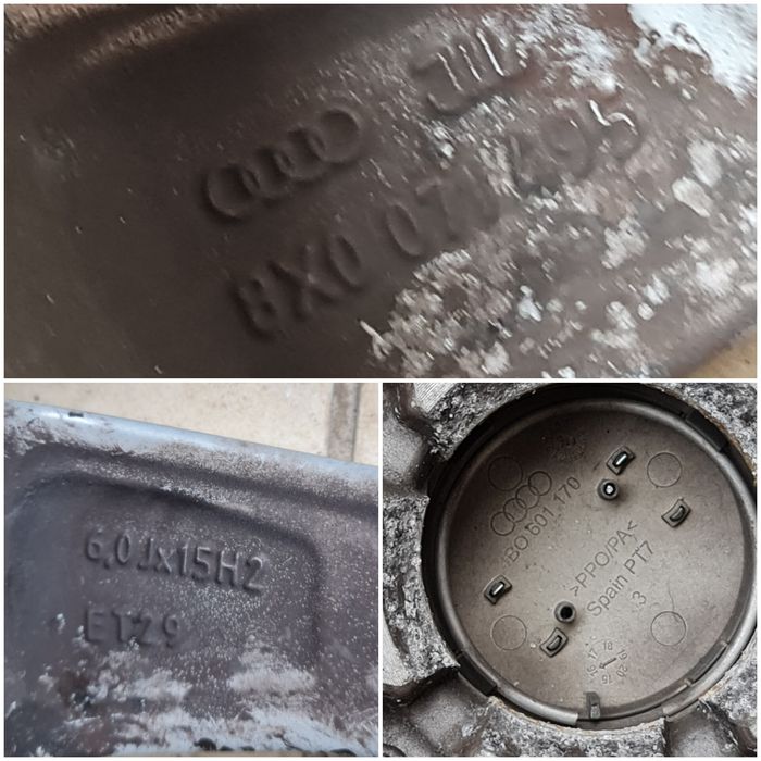 Roti complete 185 60 R15 Vw,Seat/Skoda,Audi 5x100 A1,Polo,Fabia,Ibiza