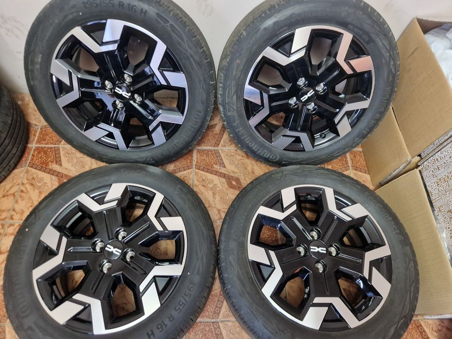Jante aliaj Tamia 4x100 r16  originale  Dacia Logan