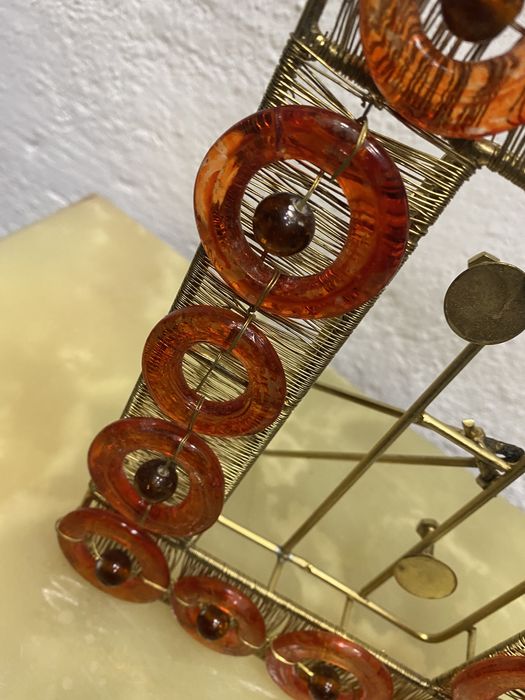 Немска рамка за снимки от Месинг и стъкло