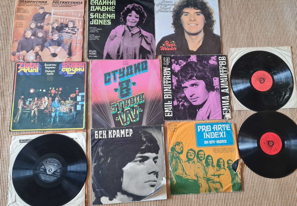 стари грамофонни плочи