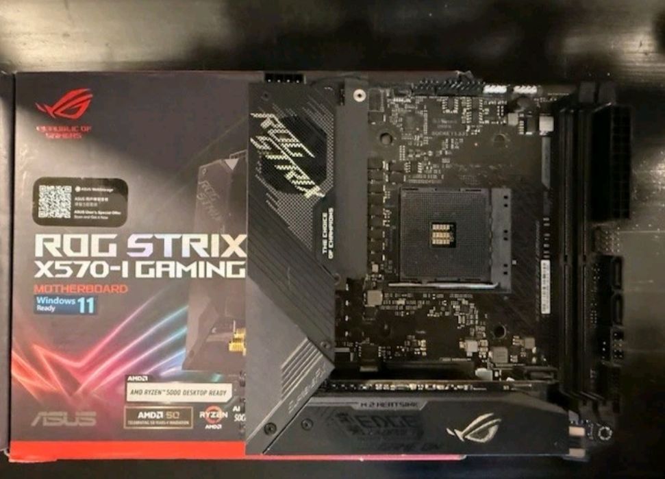Asus ROG x570i b550i sff itx