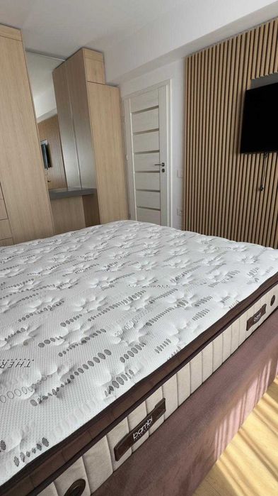 Inchiriez apartament 2 camere complet utilat, suprafata utila 52mp + balcon 7mp + loc de parcare