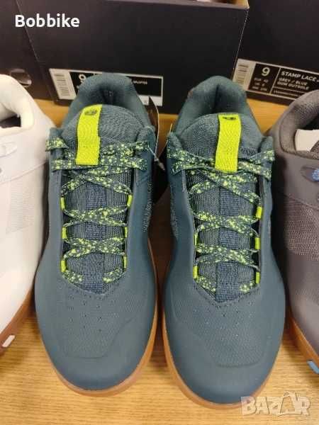 Вело Обувки Crankbrothers Stamp Lace White,Petrol/Lime,Grey/Blue 42,43