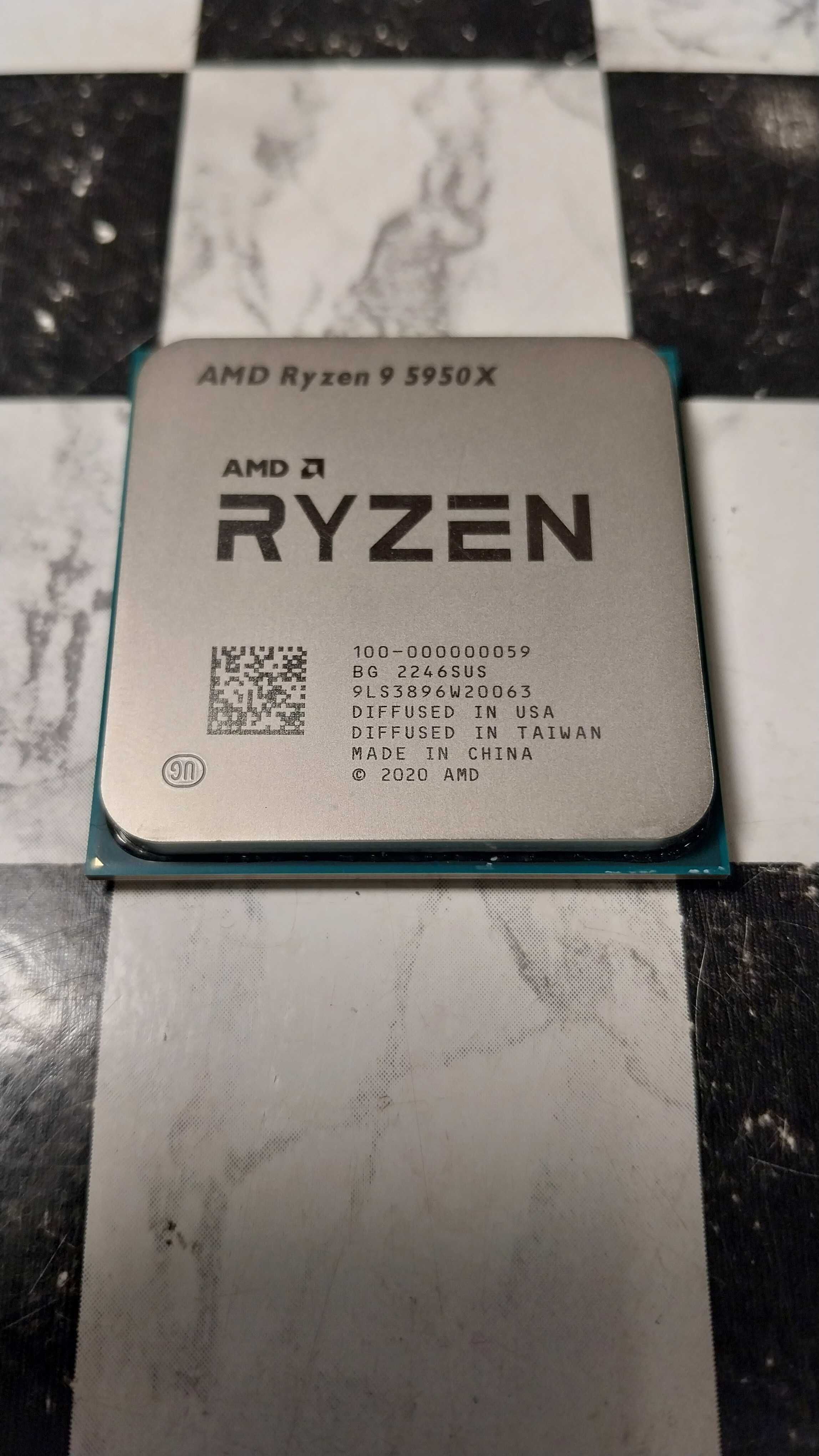 Процессор AMD Ryzen 9 5950X. Box из США. 16 Ядер, 32 Потока. Сокет AM4 ...