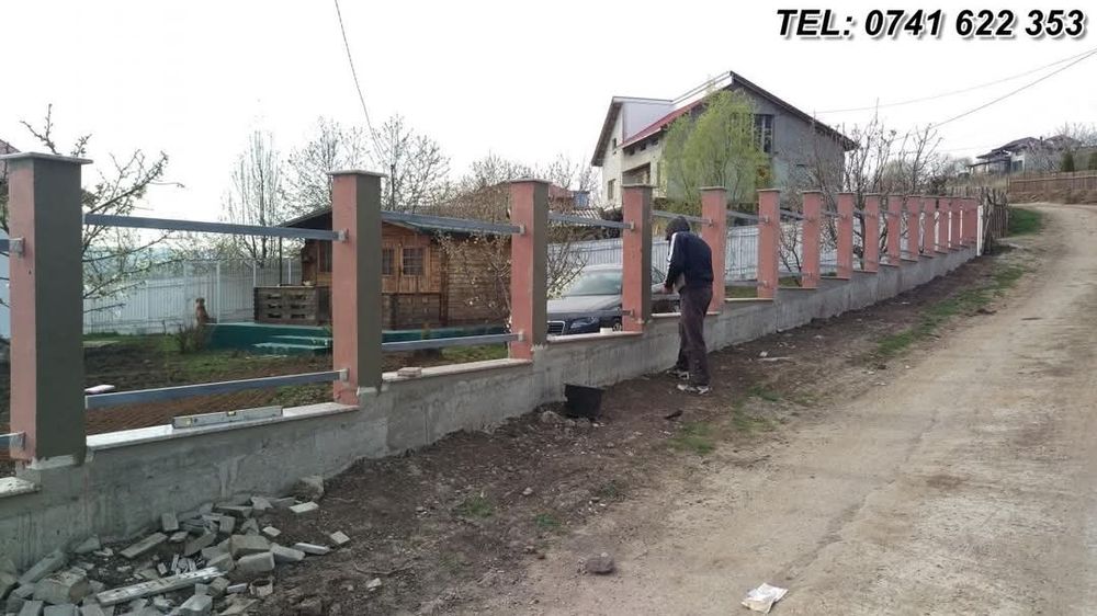 Vand garduri și porți la comanda clientului