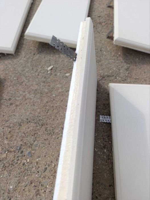 Термопанели с покрытием травертин камня/утепление, фасадный декор