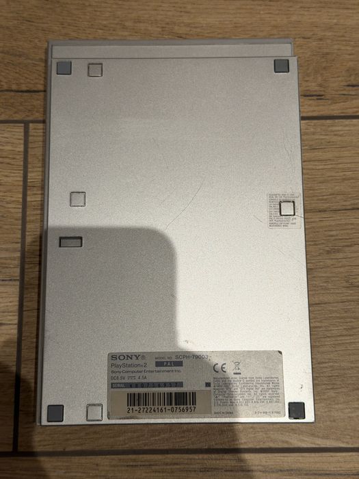 Sony Playstation 2 Slim PS2 Slim Silver SCPH-79003