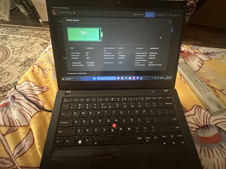 Vând Lenovo Thinkpad T14 Gen 2 Cu Sim 4G