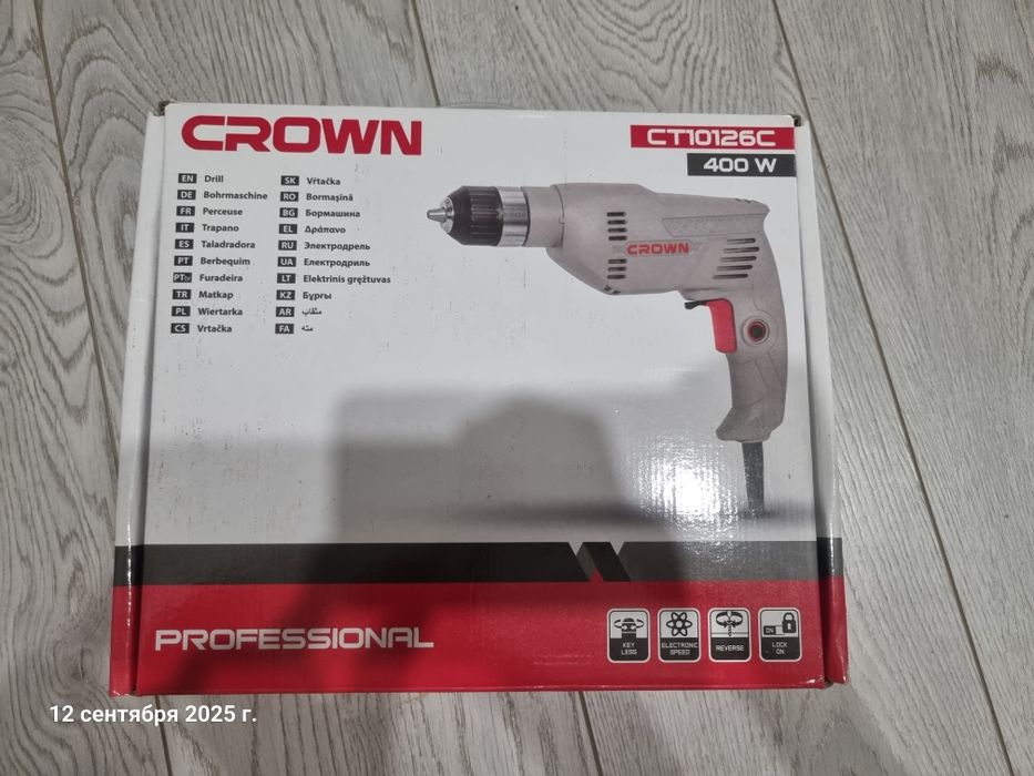 Дрель бормашина шуруповерт