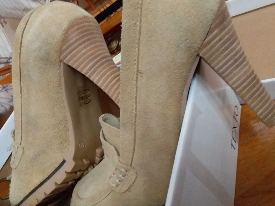 Испанские туфли на 39-40 р. Новые.