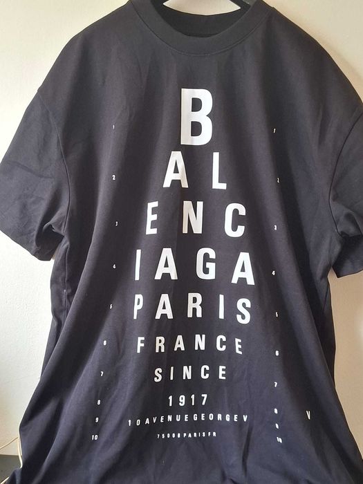 Tricou Balenciaga, negru, masura XXL, nou, cu eticheta