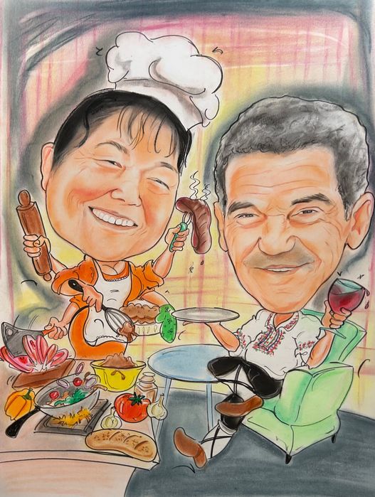 Ръчно рисувани Карикатури , шаржове