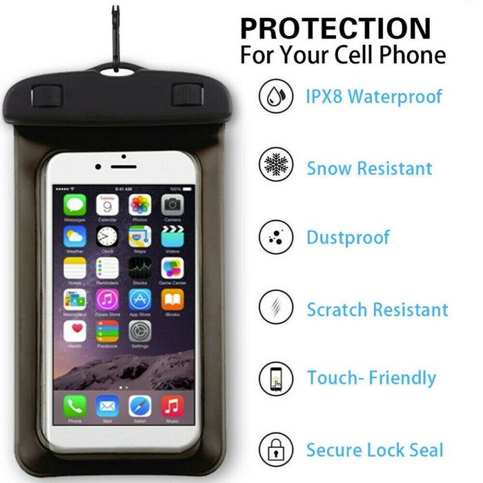 Водоустойчив калъф за смартфон телефон фотоапарат снимки под вода унив