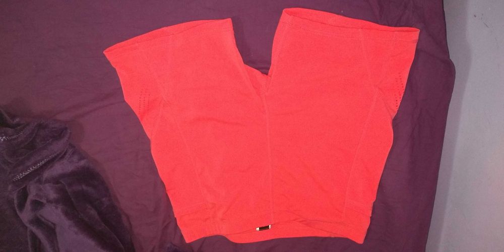 Șort/Colanti scurti roz cu buzunare, Yoga/sport