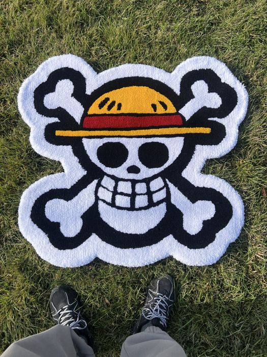 Коврик ручной работы.