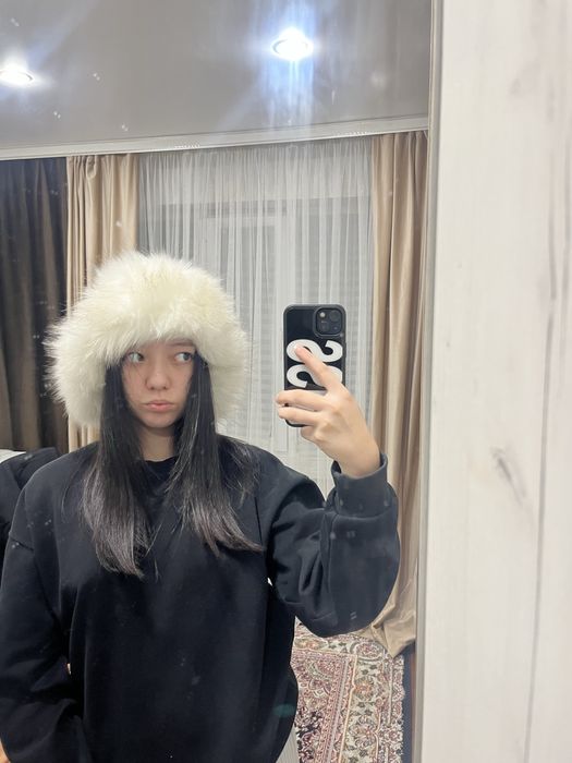 белая шапка ушанка