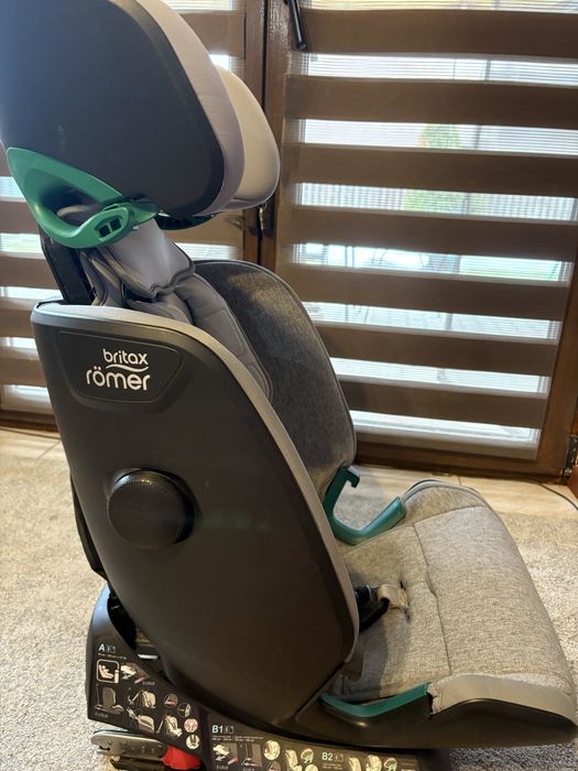 Scaun auto Britax Advansafix  I-Size Grey+ cadou husa de vara britax