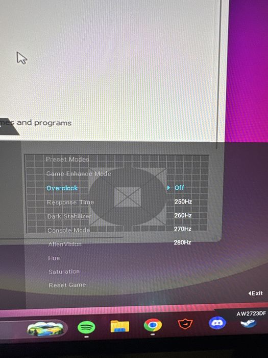 Monitor Alienware AW2723DF 27 inch