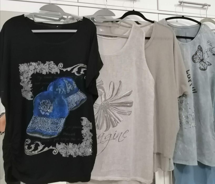 Обява 7.Разпродаесм памучни дамски тениски.