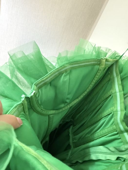 Зелена тюлена рокля