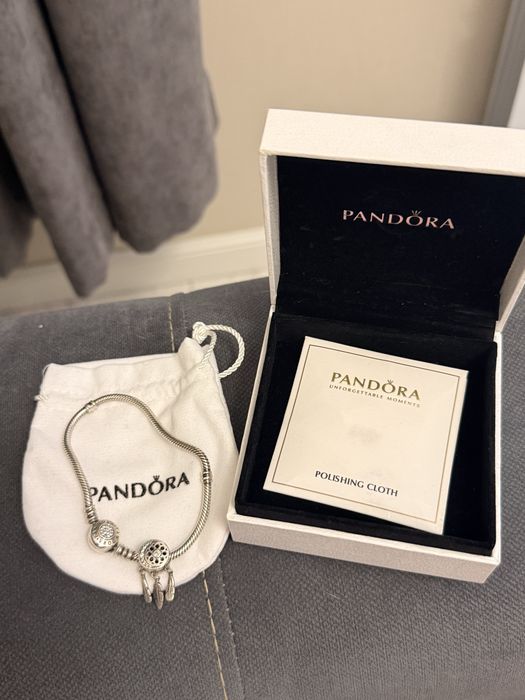 Браслет pandora б/у