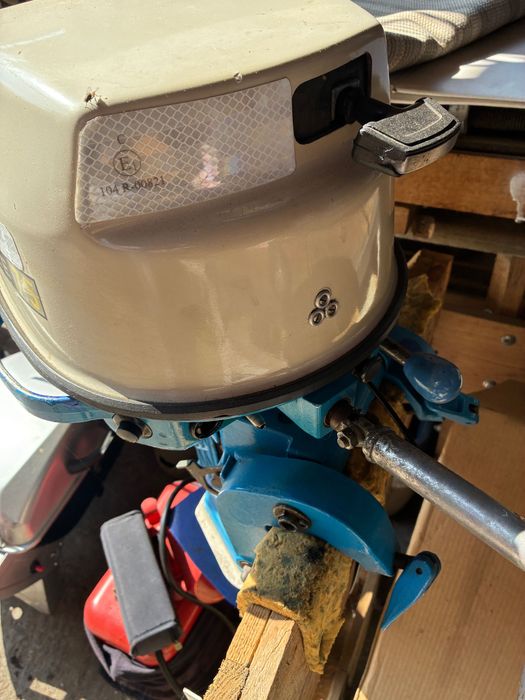 Motor barcă Forelle 7.5 CP, 2 timpi, cizmă lungă, răcire pe apă