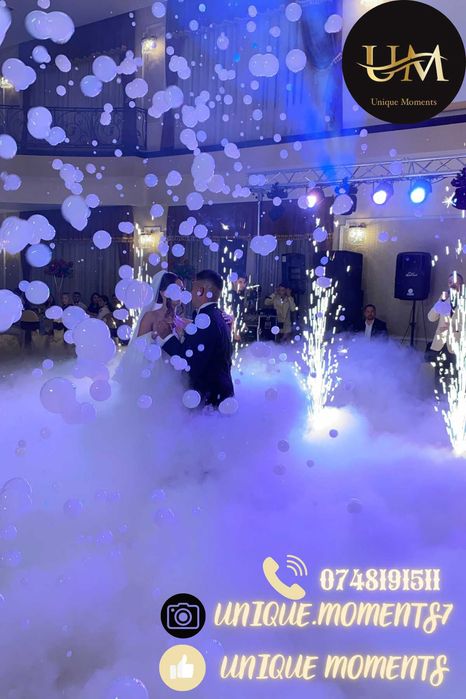 Cabina Foto Oglinda Magica  Fum greu Baloane explozive Arcada Baloane,