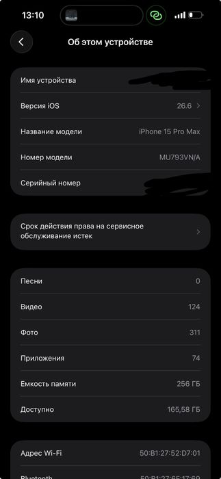 Iphone 15 pro max 256gb в исключительном состоянии