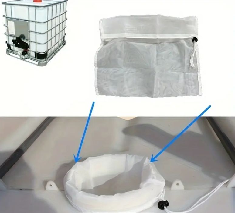 Покривало за пластмасов варел/IBC контейнер 1 тон.