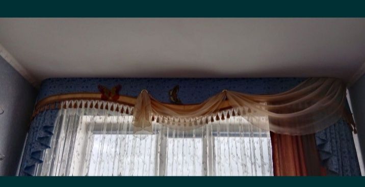 Шторы ламбрикен новые