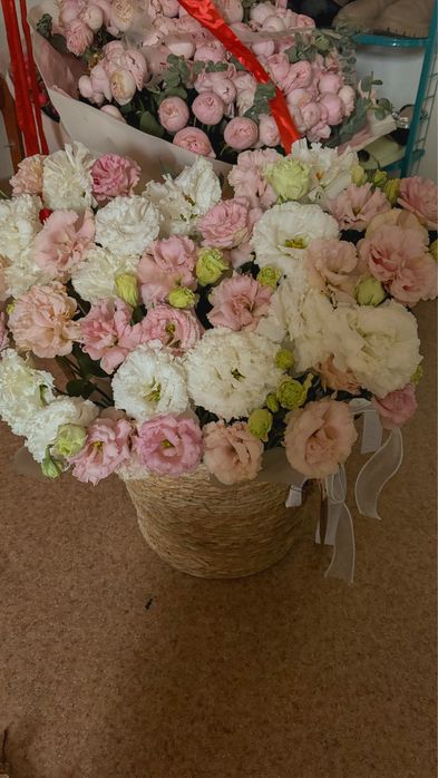 цветы в корзинееееееее
