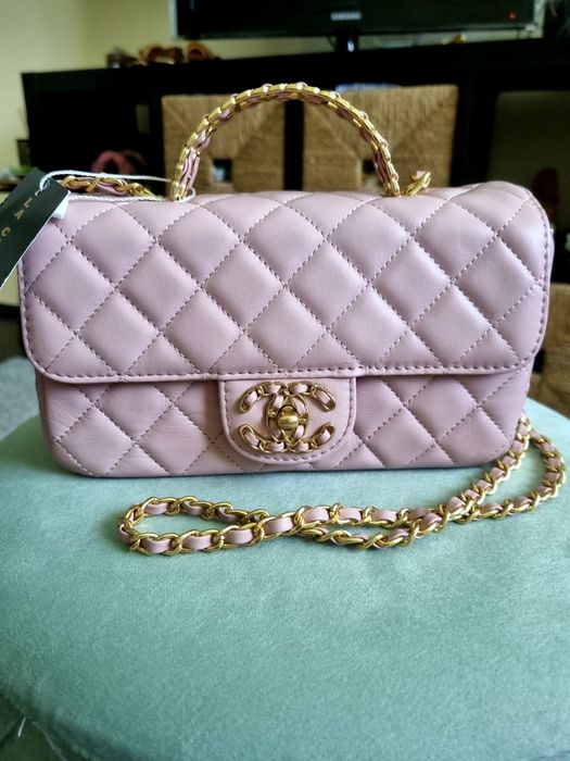 Geanta de piele Chanel