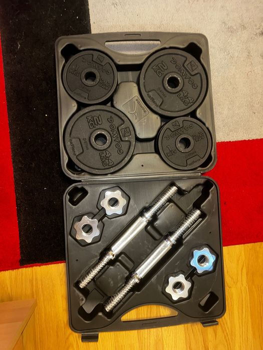 Set Gantere 20kg Dechatlon