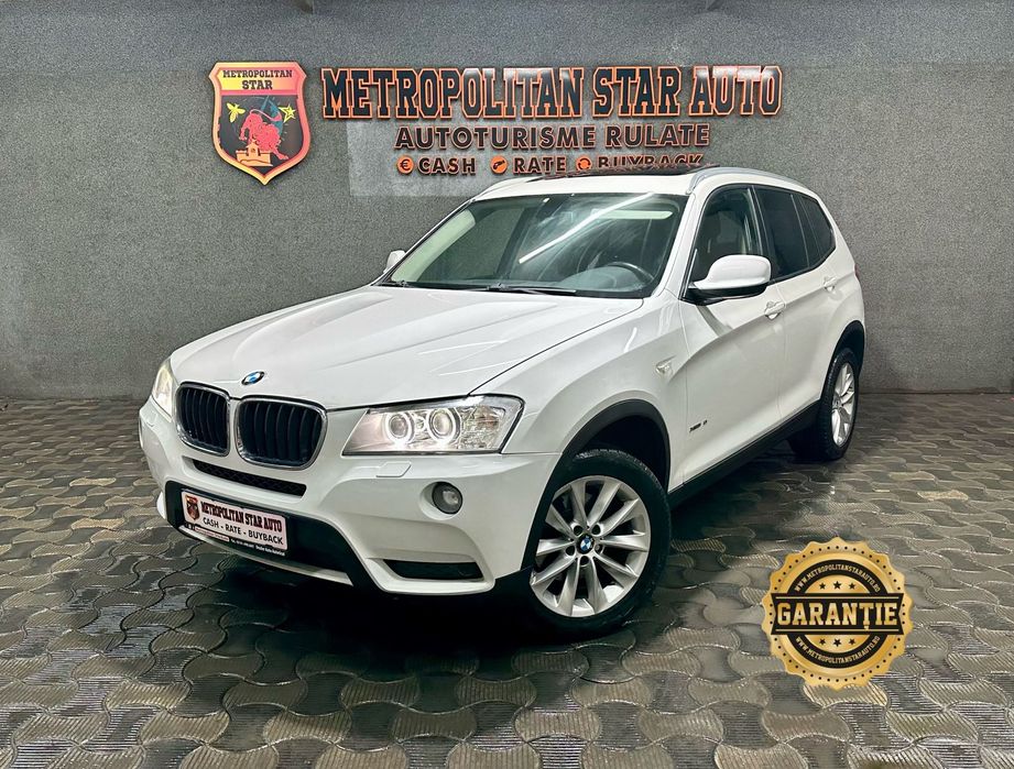 BMW X3 BMW X3 2012 E5 Xdrive •Trapa panoramica