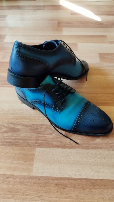 Pantofi piele Derby Brogue