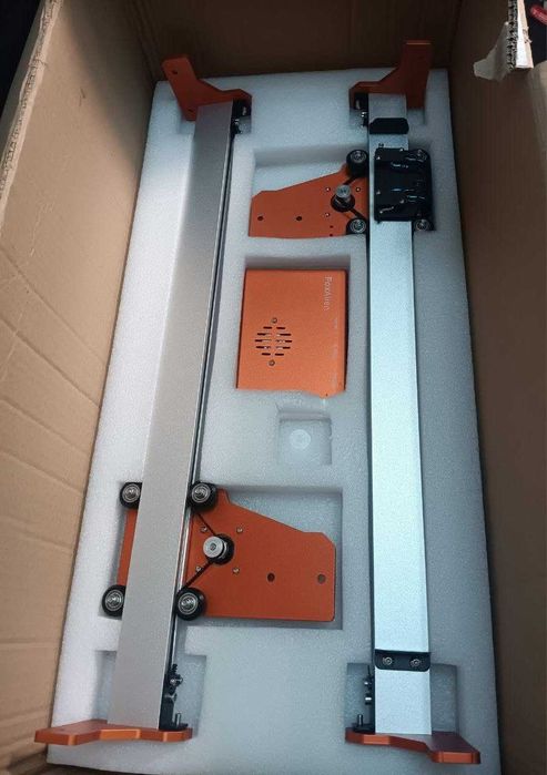 CNC фреза FoxAlien Masuter Pro 4040, CNC рутер, подобрена 3-осна фреза за дърво, метал, акрил.