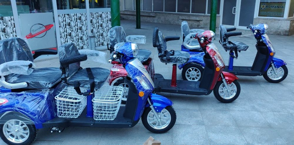 Tricicleta cu 2 Locuri Z-TECH ZT-18 NOU 2023! Motor 1000W, 60V 20Ah